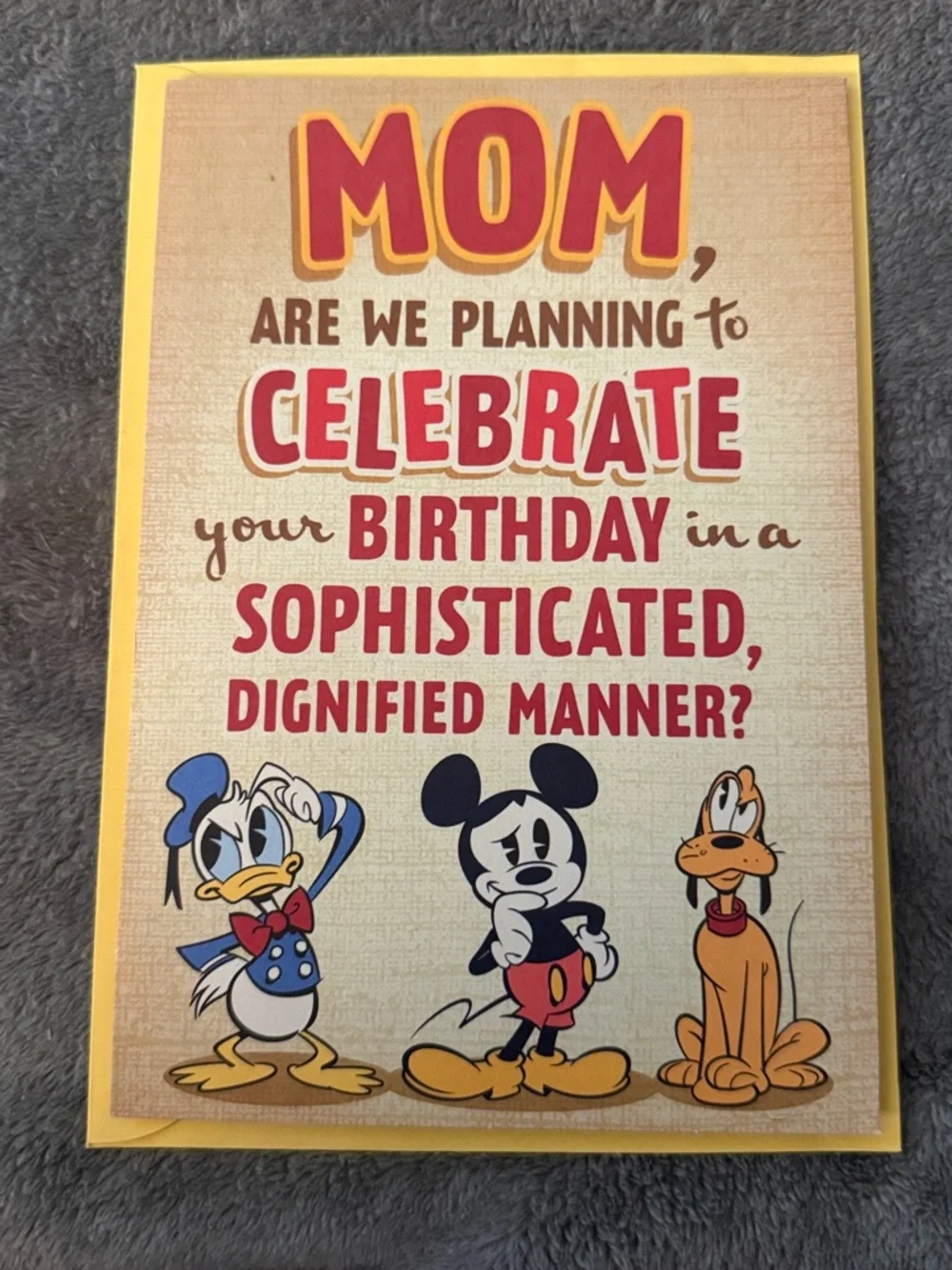 🌻 Bundle of 2 Hallmark Happy Birthday Mom Cards